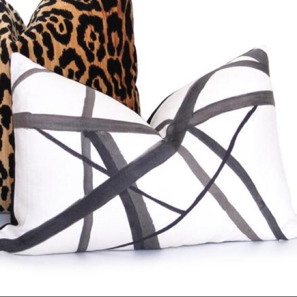 Kelly Weaster Channels Lumbar Pillow